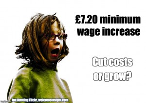 £7.20 minimum wage increase